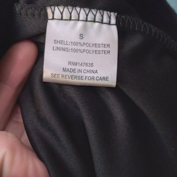 Black Mini Dress - Picture 5 of 8